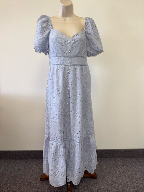 Simplee Dresses & Skirts - NWT Simplee (Small) Brand New Light Blue Buttoned Maxi Dress